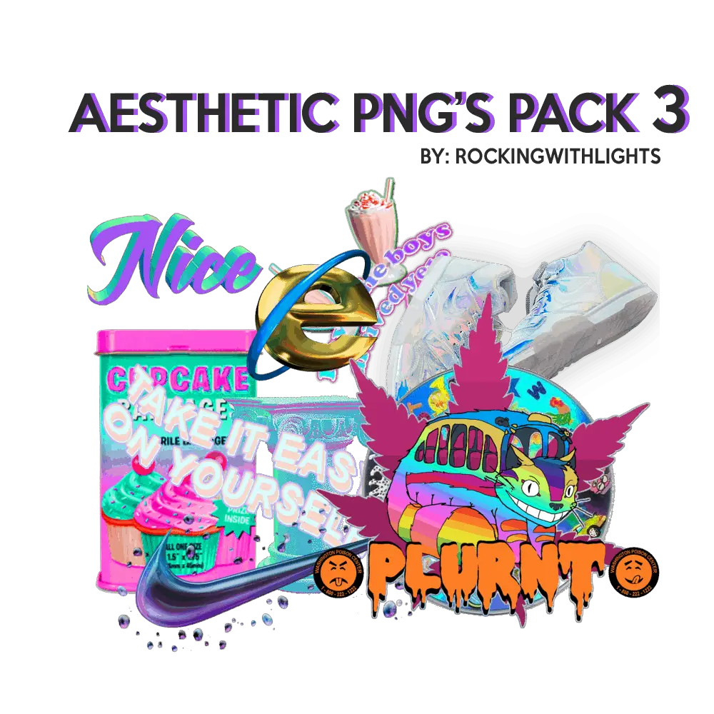 21+ Free Aesthetic PNG packs - Hipsthetic