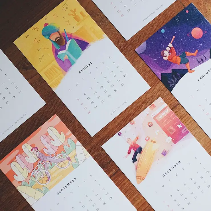 More-Illustrations-for-the-2018-Calendar