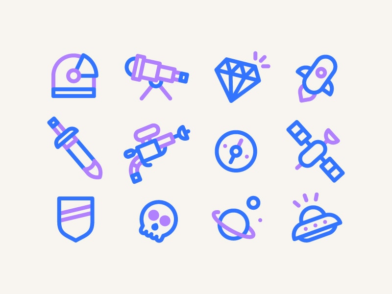 Free Space Icon Sets