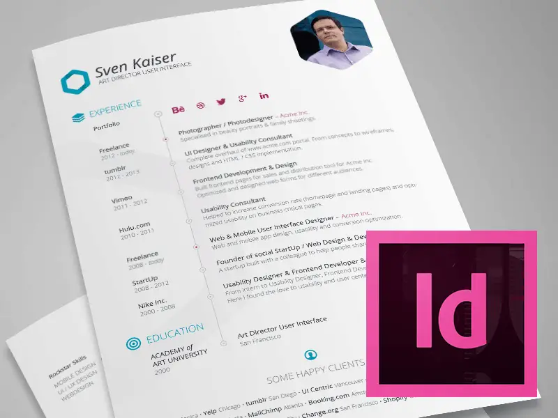 Free Resume Template by taptapideas