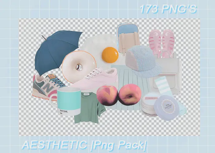 Aesthetics PNG Pack by natieditions00