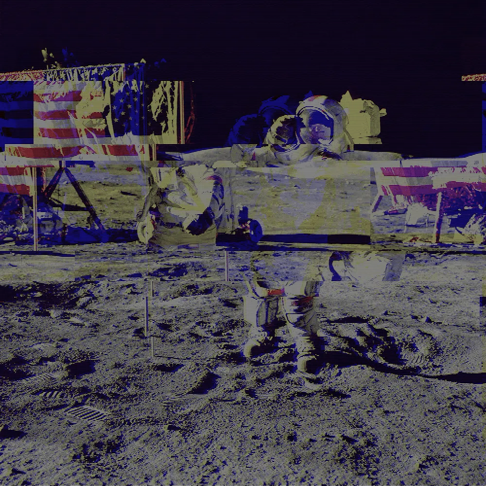 Astronaut imageglitcher Glitch Image Online