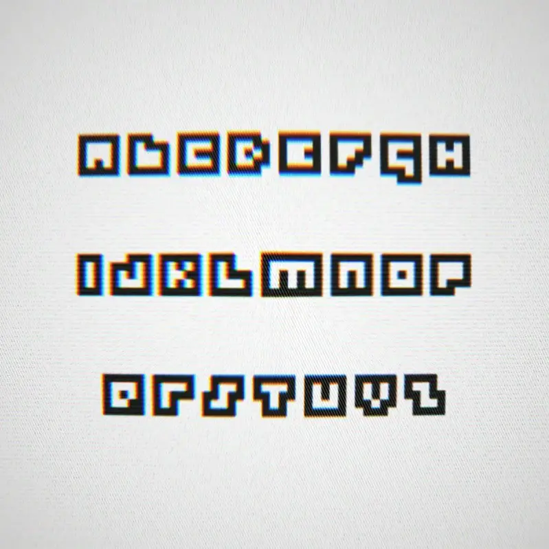 Bit Out Free Pixel Font