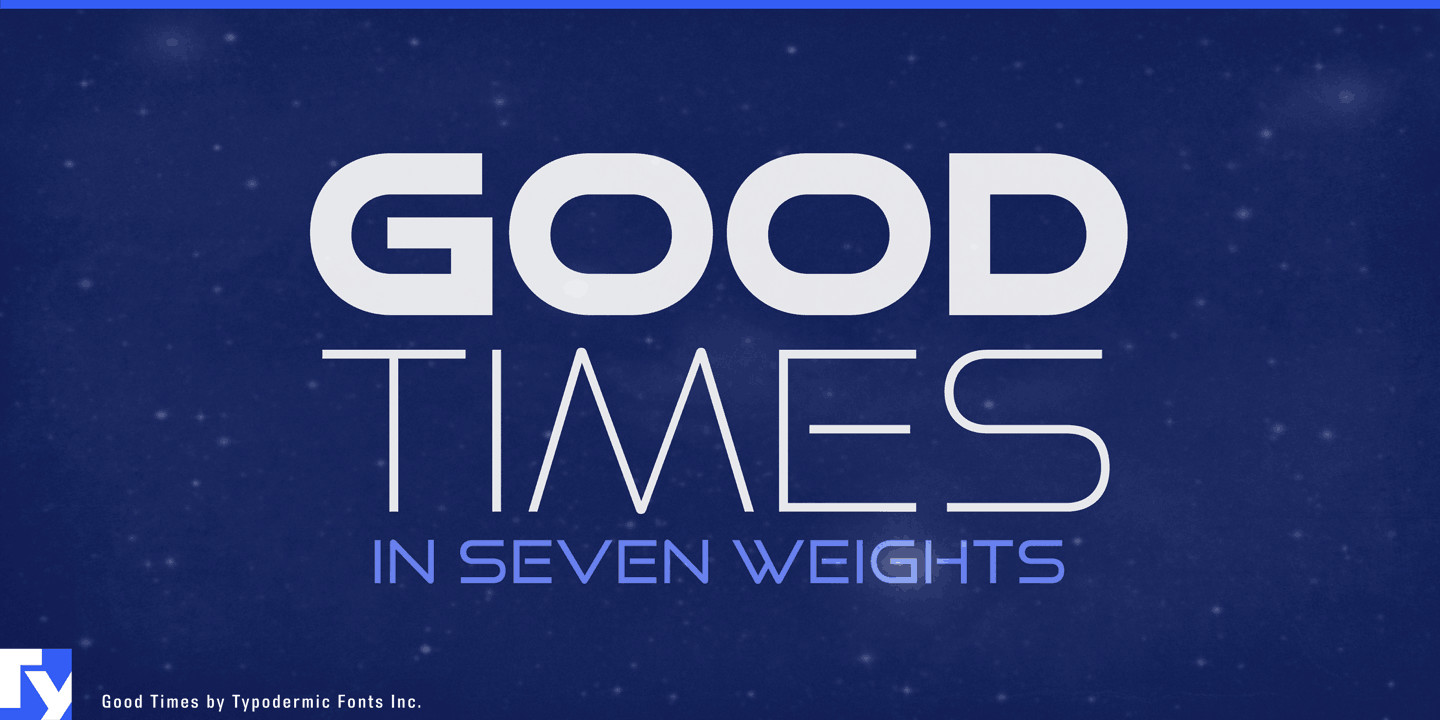 Good Time Free 80's Fonts