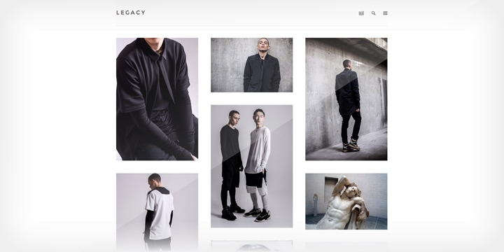 Legacy Free Minimal Tumblr Theme