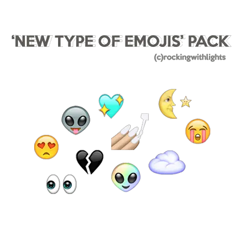 'New' Emojis PNG Pack