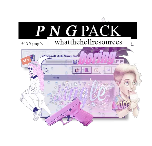 PNG Pack by WhatTheHellResources