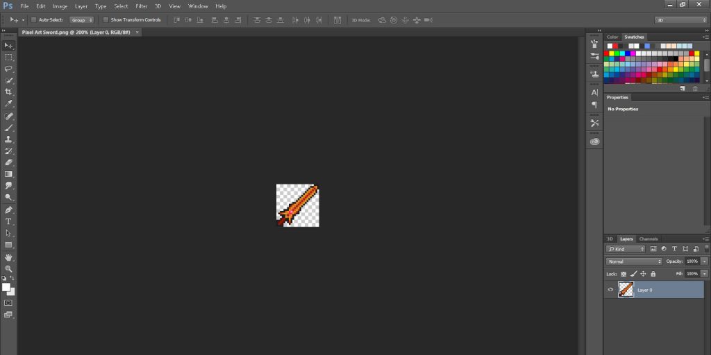 Pixel Art in Photoshop