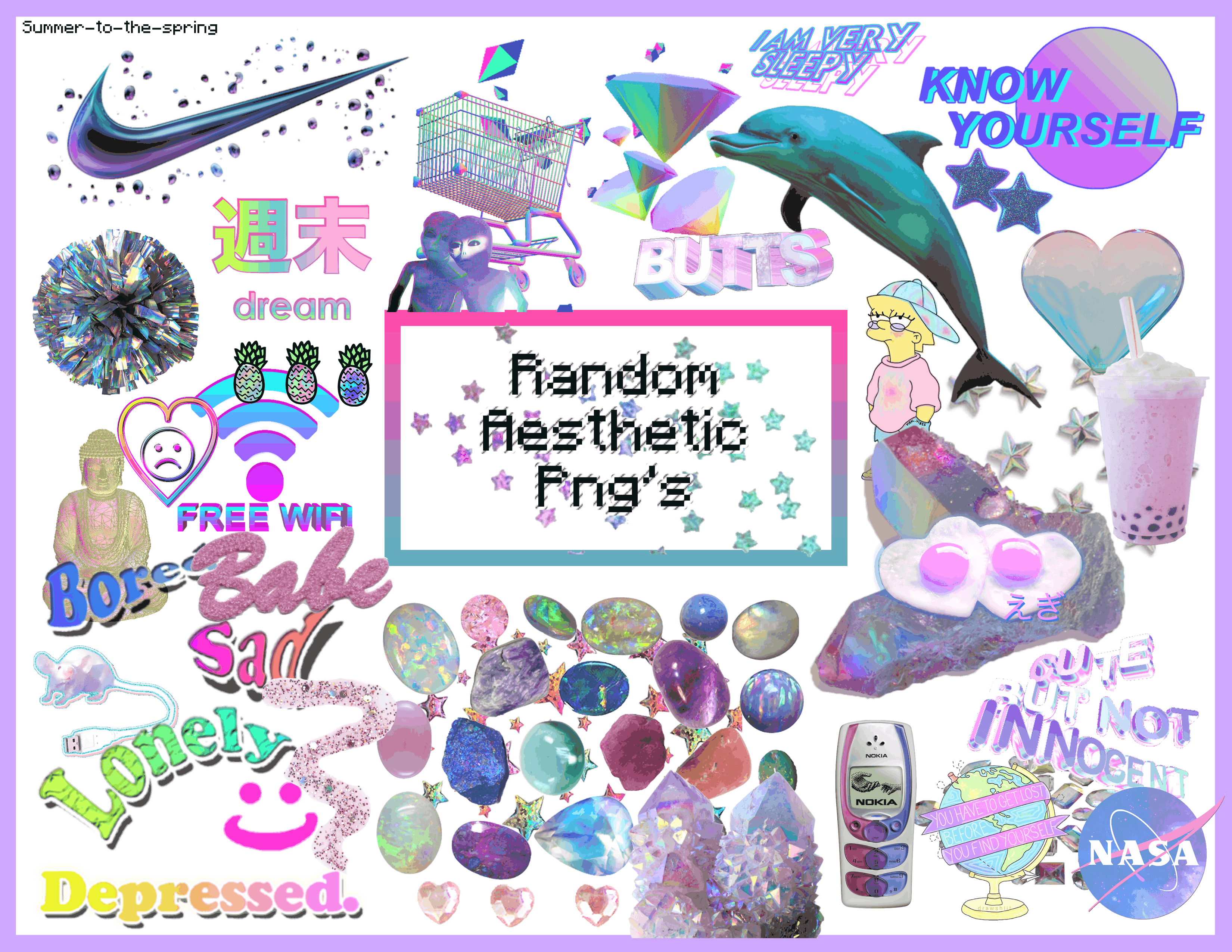 21 Free Aesthetic  PNG  packs Hipsthetic