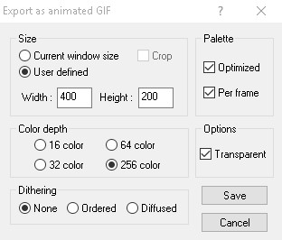 Xara 3D Maker 7 Export As Animated GIF