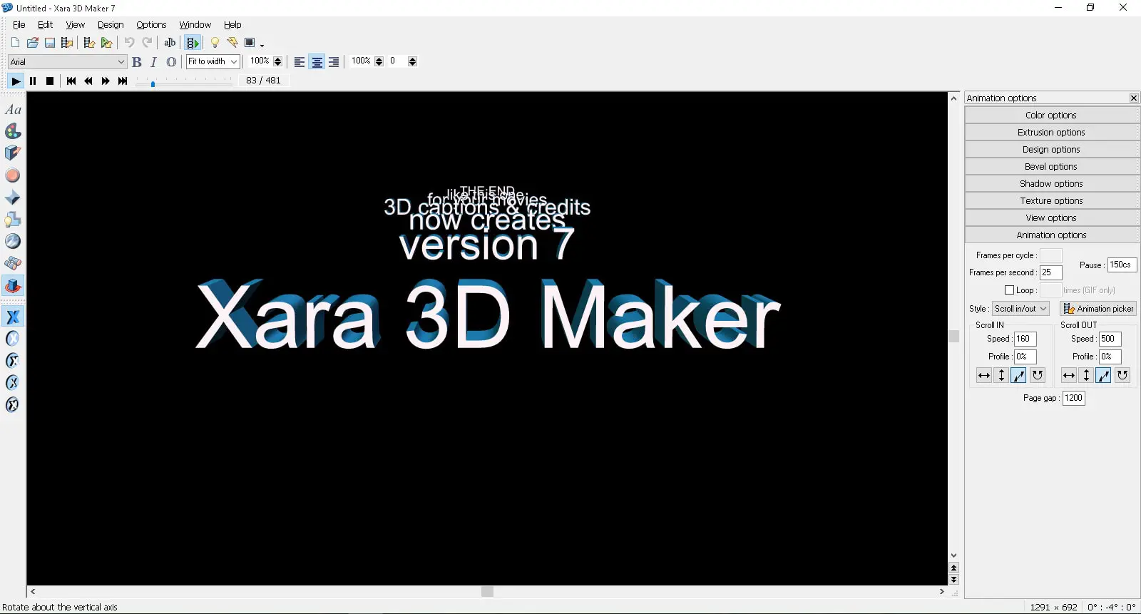 Xarad 3D Maker 7 New File