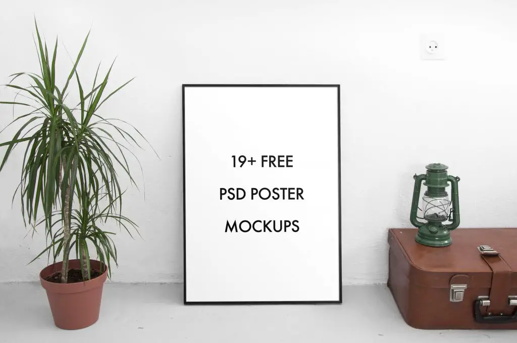 Free PSD Poster Mockups