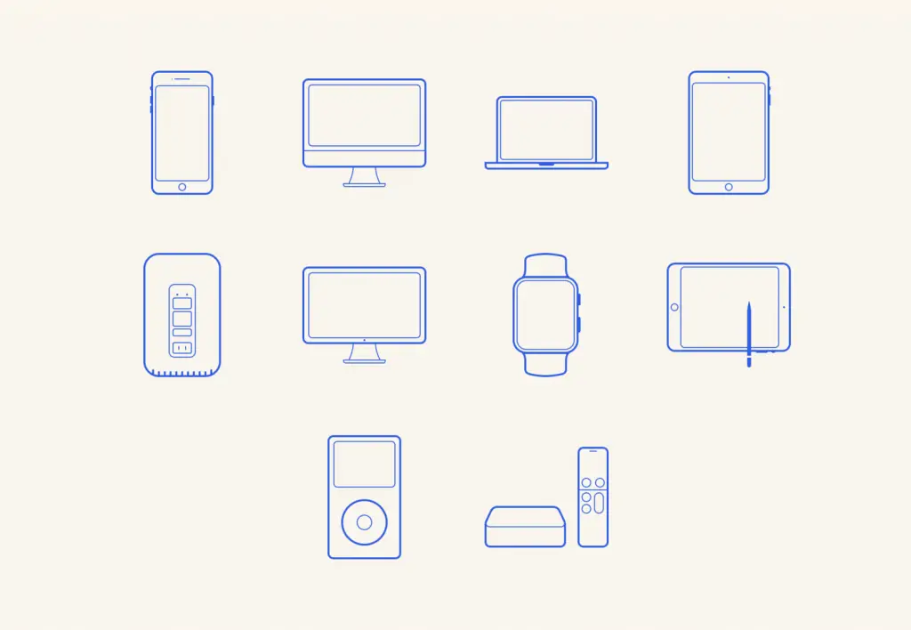 Free Apple Icon Set