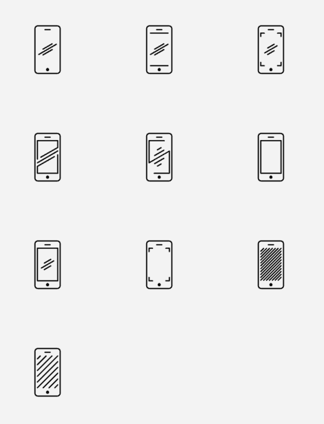 Free Apple iPhone Vector Icons
