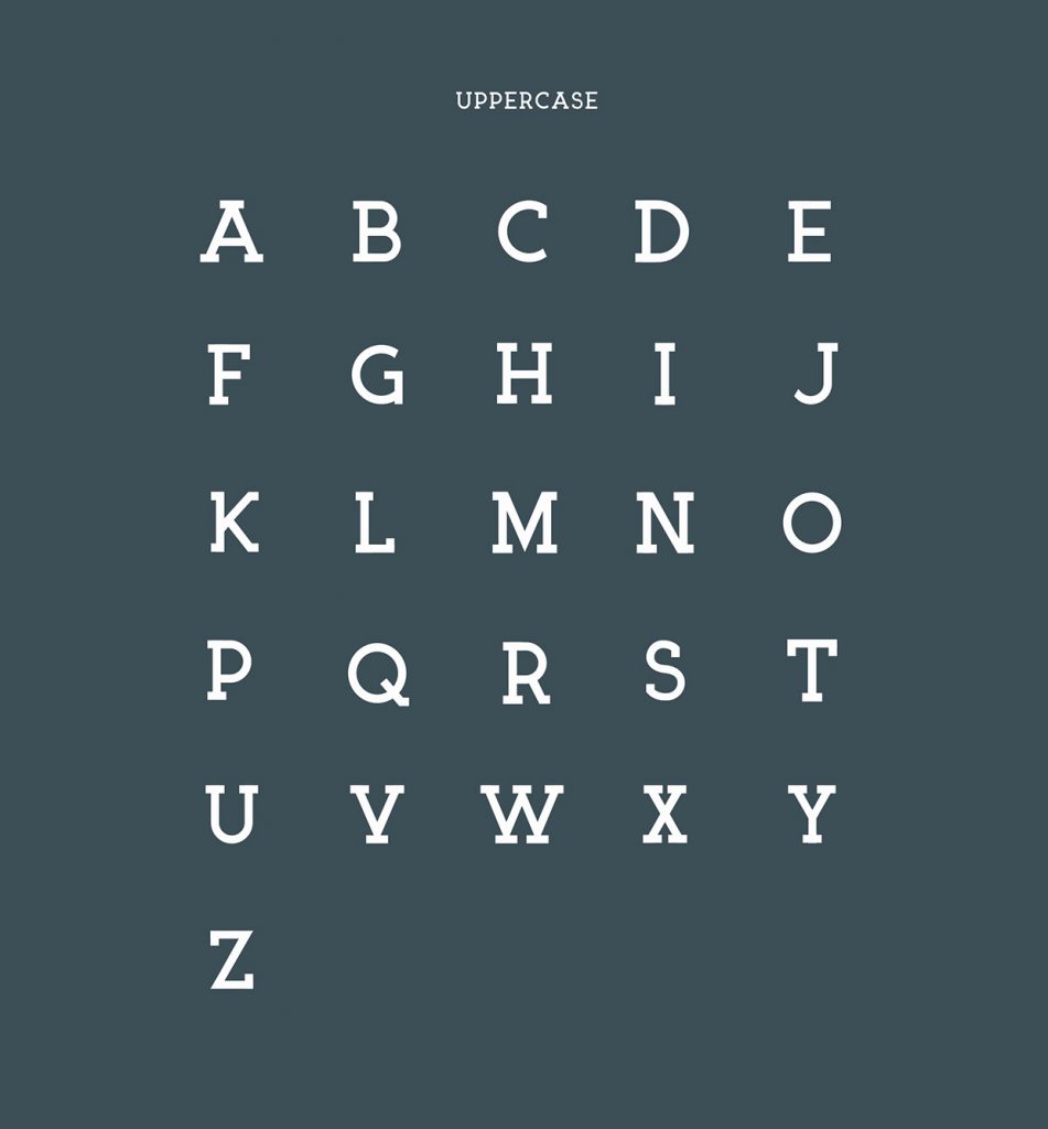 Arctic - Free Slab Font