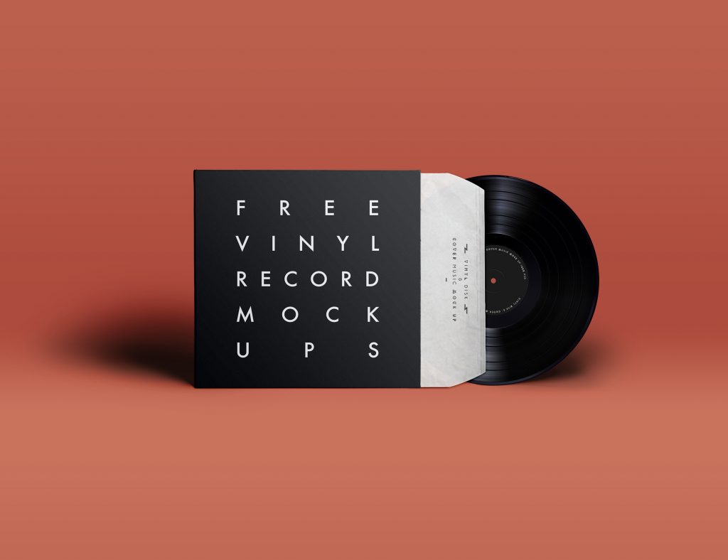 FREE Vinyl Record Mock-Ups