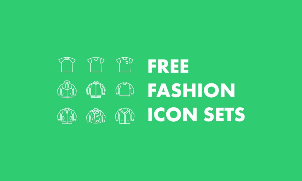 Free Fashion Vector Icon Sets