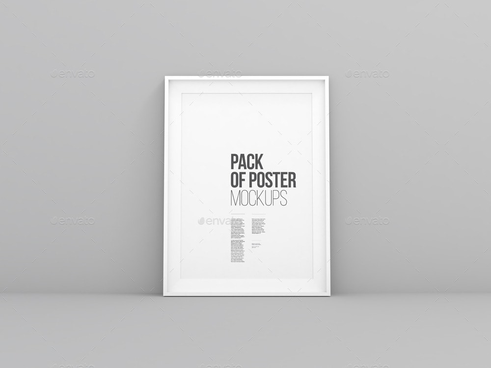 A3 Poster Frame Mockups