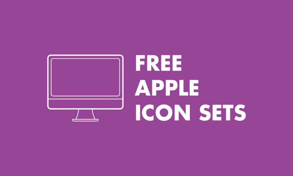 Free Apple Vector Icon Sets