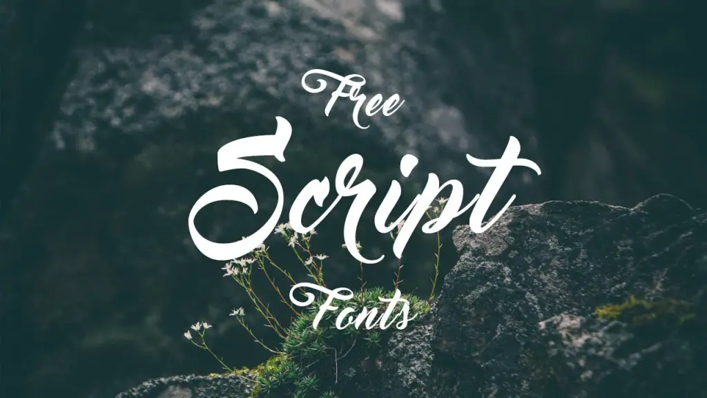 19+ Free Script Fonts