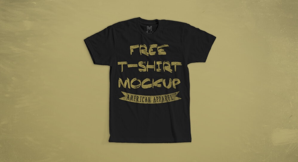 Free PSD T-Shirt Mockup 2016