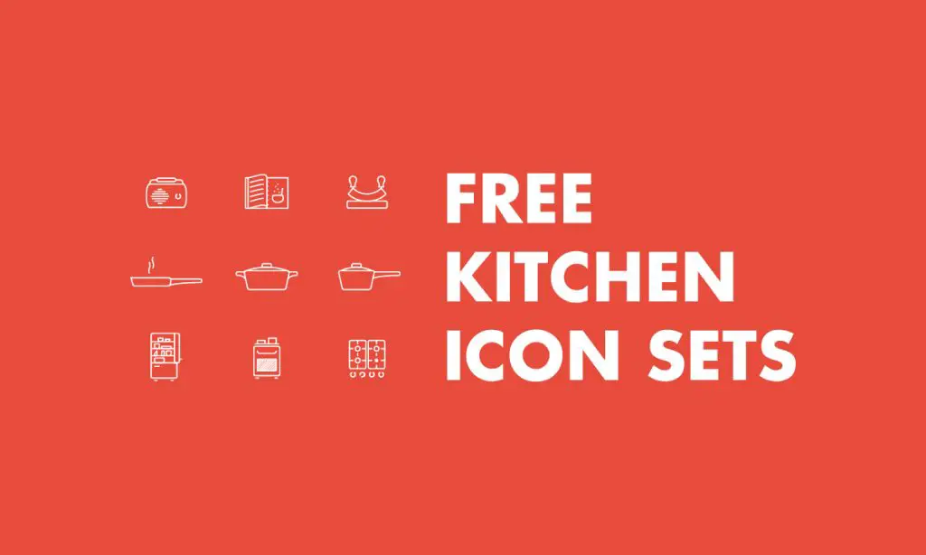 Free Kitchen And Cooking Vector Icon Sets