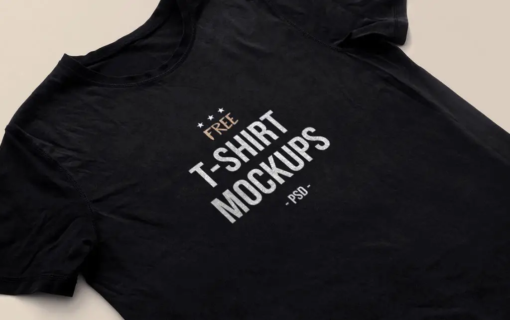 18 Free PSD T-Shirt Mockups
