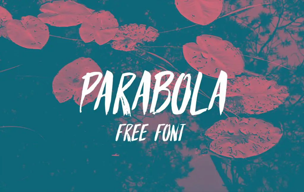 Parabola - Free Brush Font