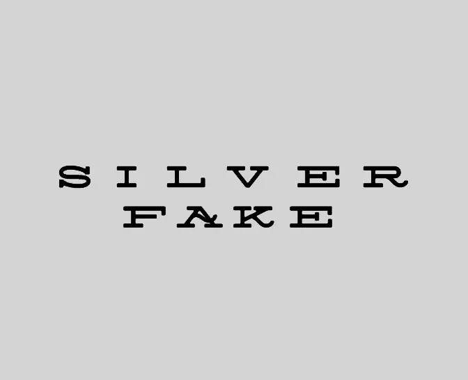 SILVERFAKE - Free Slab Serif Font