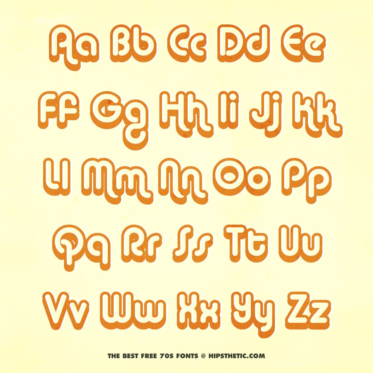 70s font 70s font
