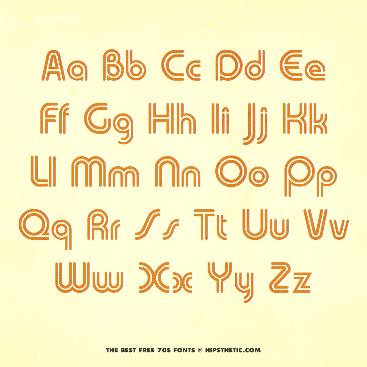 Skin and Bones - Free 1970s Font