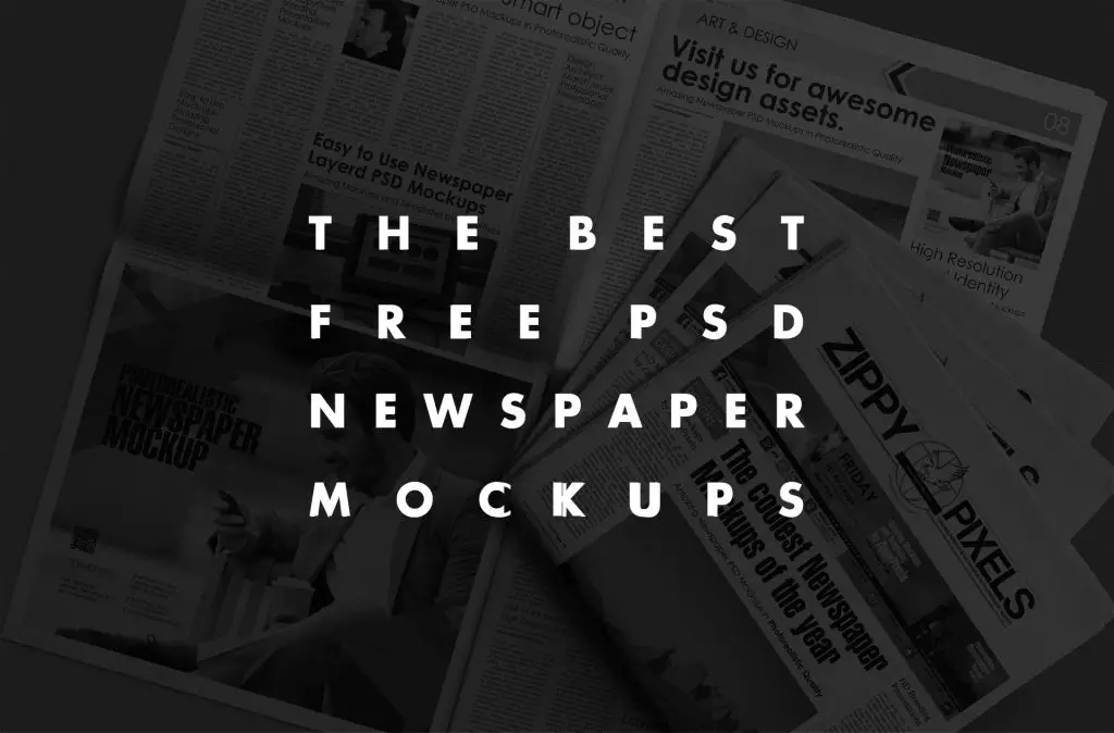 Download The Best Free Psd Newspaper Mockups Hipsthetic