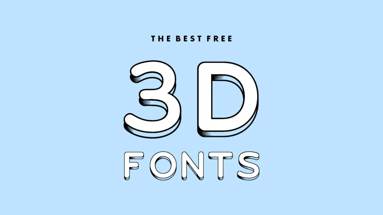 Easy to Use 3D Font