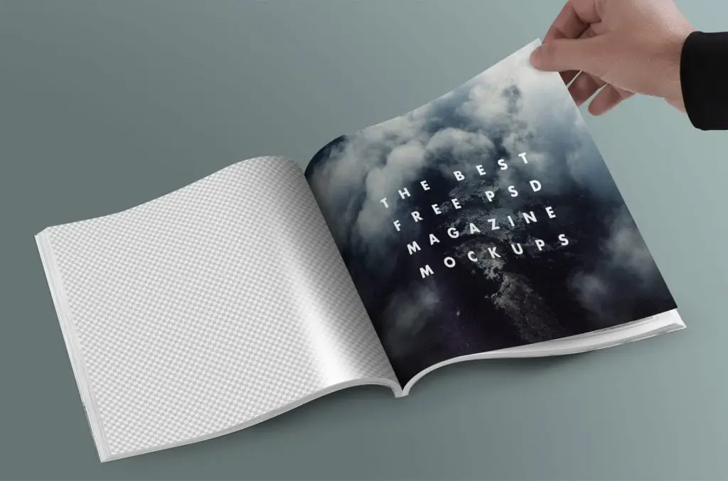 The Best Free PSD Magazine Mock-Ups