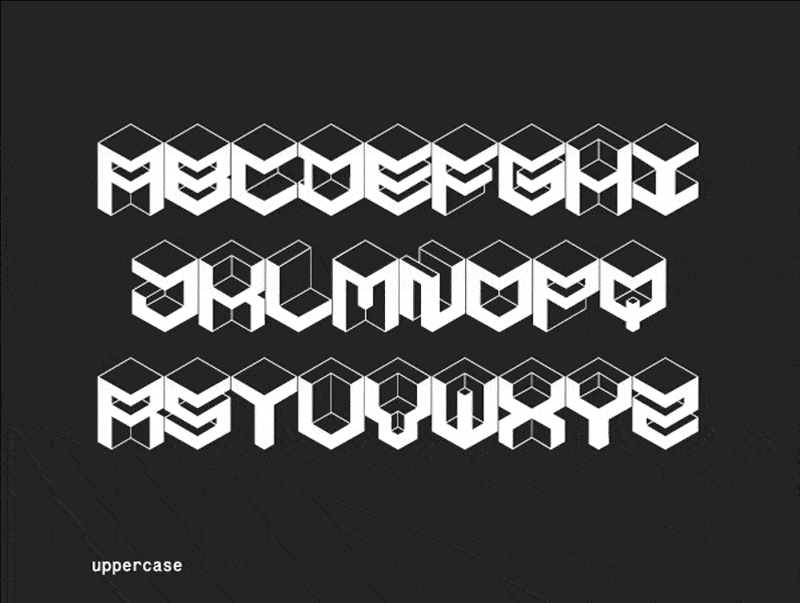 Cool 3d Block Fonts