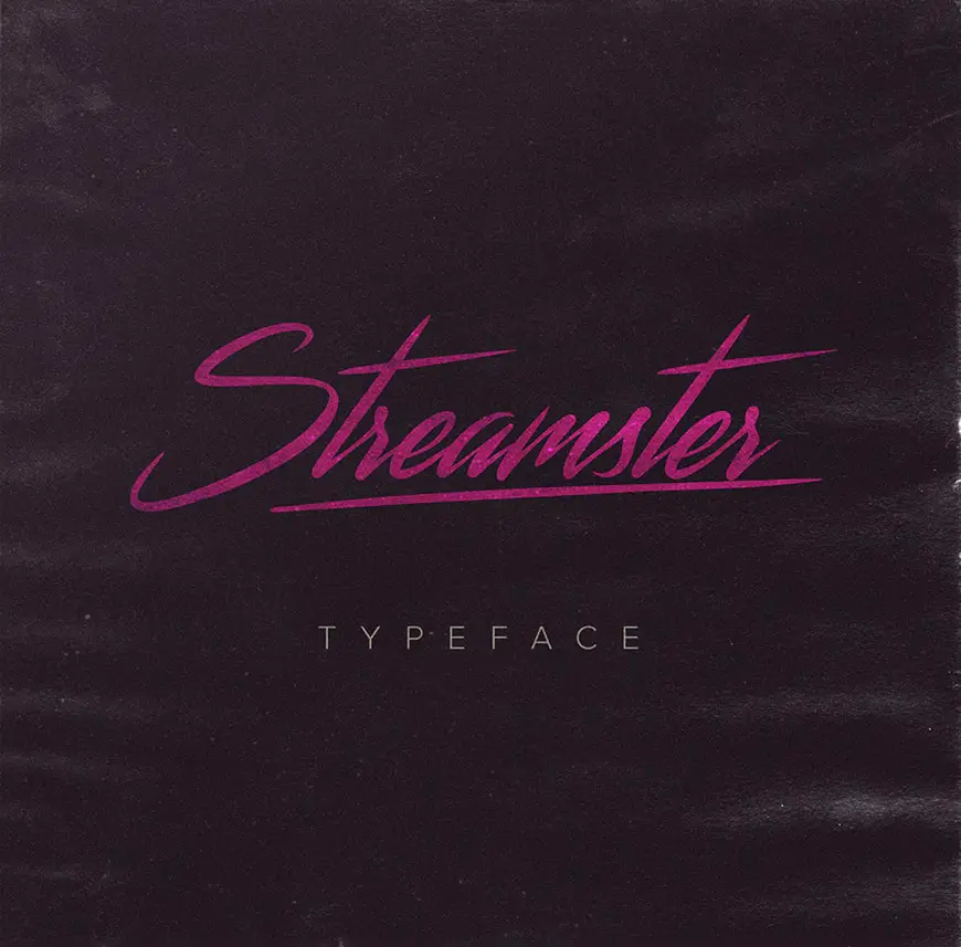 Streamster - 80s Script Font