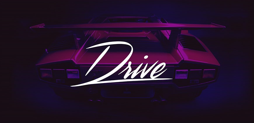 Streamster Drive 80s Font