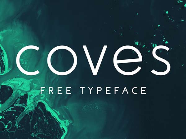 Free Minimal Font - Coves