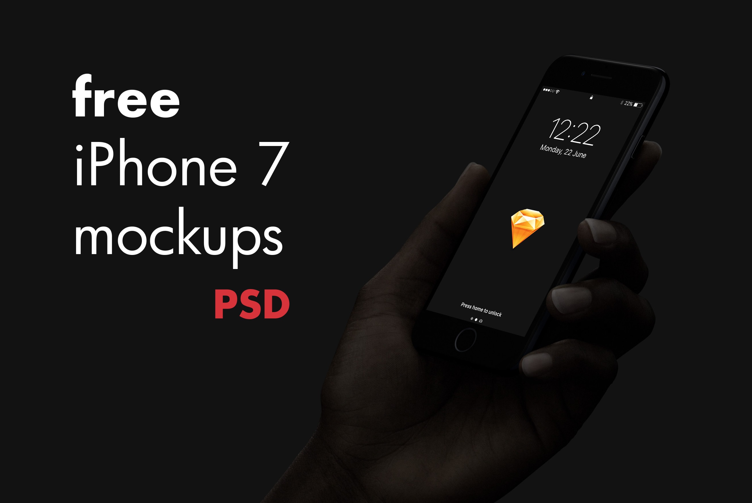 Download The Best 19 Free Iphone 7 Psd Mockups Hipsthetic PSD Mockup Templates