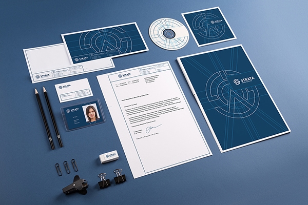 Free Corporate Identity PSD MockUp