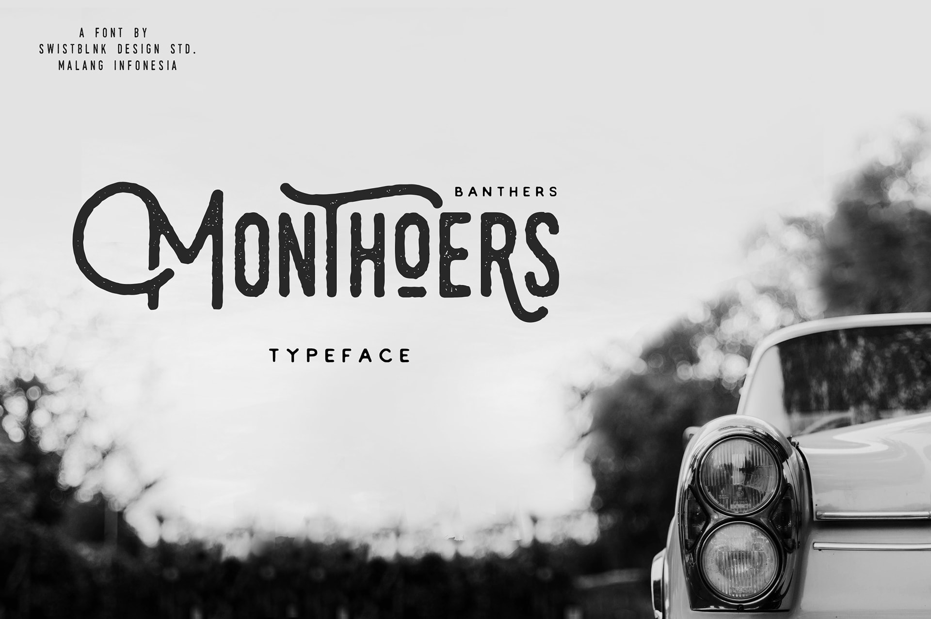 Free Hipster Font - Monthoers