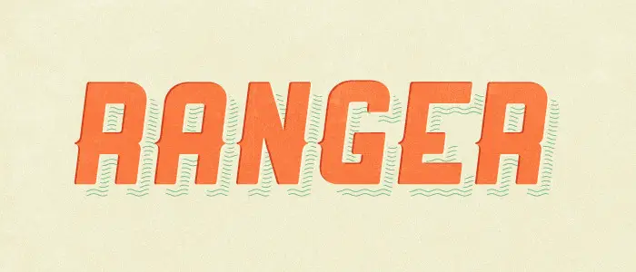 Free Hipster Font - Ranger