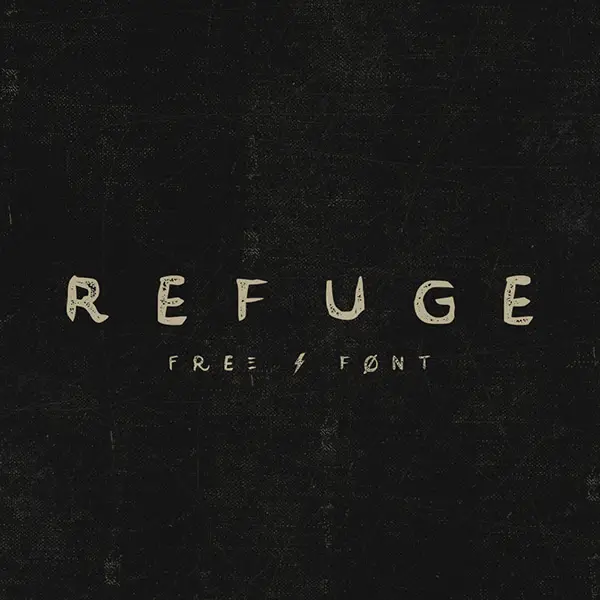 Free Hipster Font - Refuge