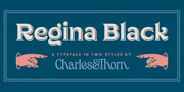 Free Hipster Font - Regina Black