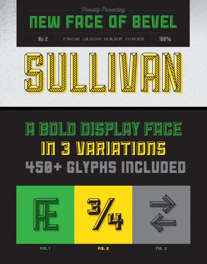 Free Hipster Font Example - Sullivan