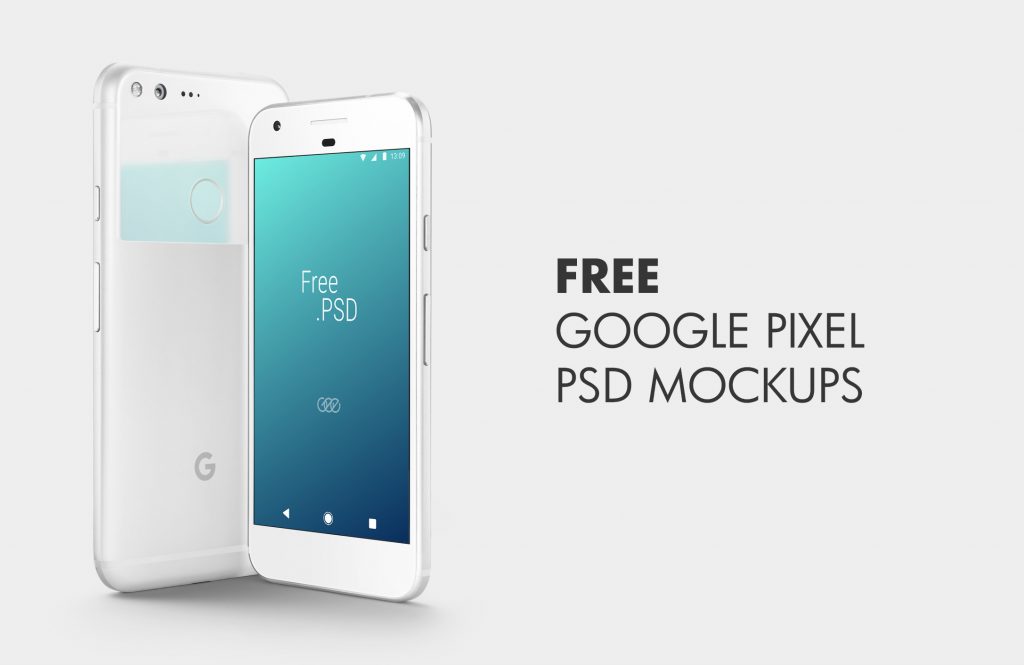 The Best FREE Google Pixel PSD Mockups