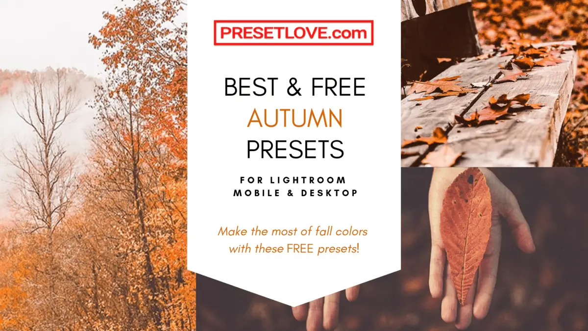 Free Autumn Lightroom Presets by Preset Love