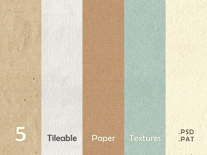 Free Seamless Paper Textures Pack