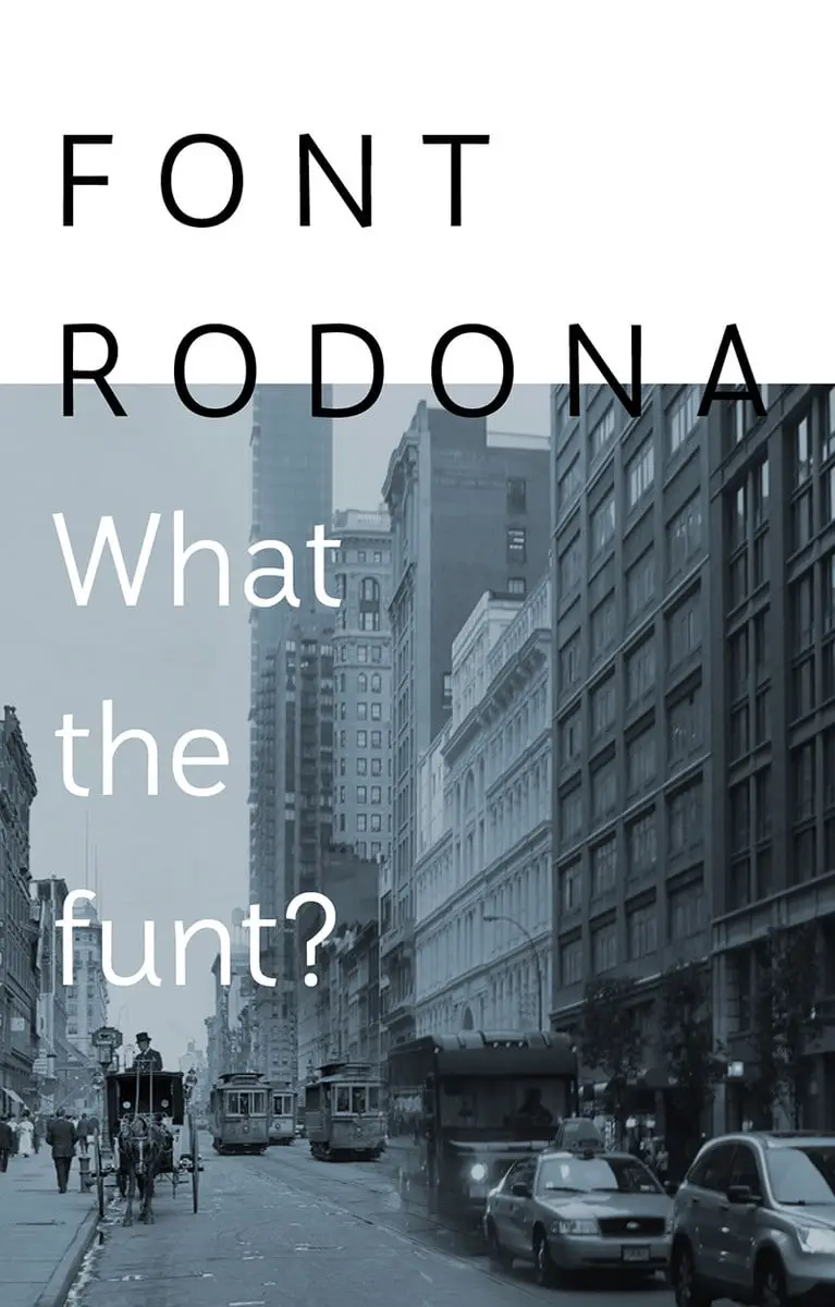 Rodona Font clean and modern