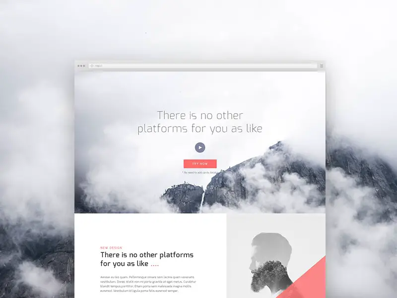 free-psd-corporate-landing-page